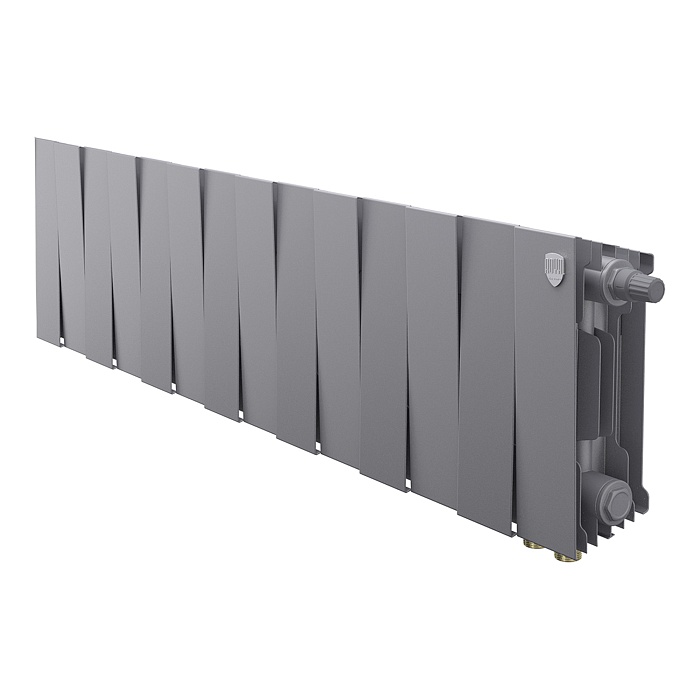 Royal Thermo PianoForte 200 Серебристый VR80- 14 секц.
