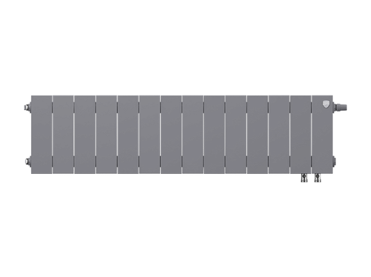 Радиатор биметаллический Royal Thermo PianoForte 200 Серебристый VR80- 14 секц. — фото 2