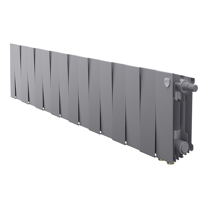 Royal Thermo PianoForte 200 Серебристый VR80- 16 секц.