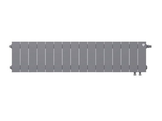 Радиатор биметаллический Royal Thermo PianoForte 200 Серебристый VR80- 16 секц. — фото 2