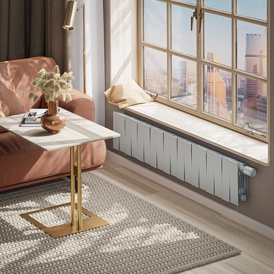 Радиатор биметаллический Royal Thermo PianoForte 200 Серебристый VR80- 18 секц. — фото 5