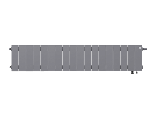 Радиатор биметаллический Royal Thermo PianoForte 200 Серебристый VR80- 18 секц. — фото 2