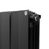 Радиатор биметаллический Royal Thermo PianoForte 300 Чёрный - 14 секц. — миниатюра 4