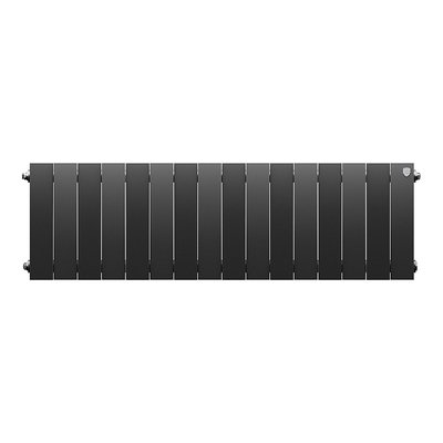 Радиатор биметаллический Royal Thermo PianoForte 300 Чёрный - 16 секц. — фото 2