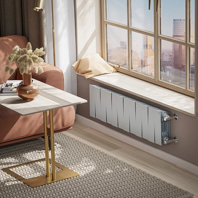 Радиатор биметаллический Royal Thermo PianoForte 200 Серебристый - 18 секц. — фото 6