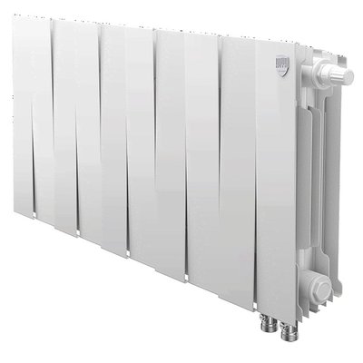 Радиатор биметаллический Royal Thermo PianoForte 300 Белый VR80 - 10 секц. — фото 1