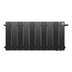 Радиатор биметаллический Royal Thermo PianoForte 300 Чёрный VR80 - 10 секц. — миниатюра 2