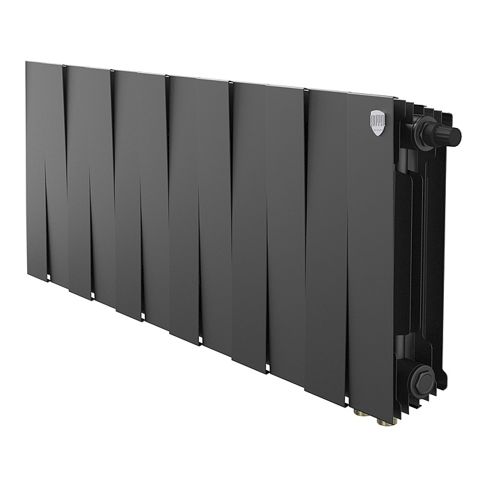 Royal Thermo PianoForte 300 Чёрный VR80 - 12 секц.