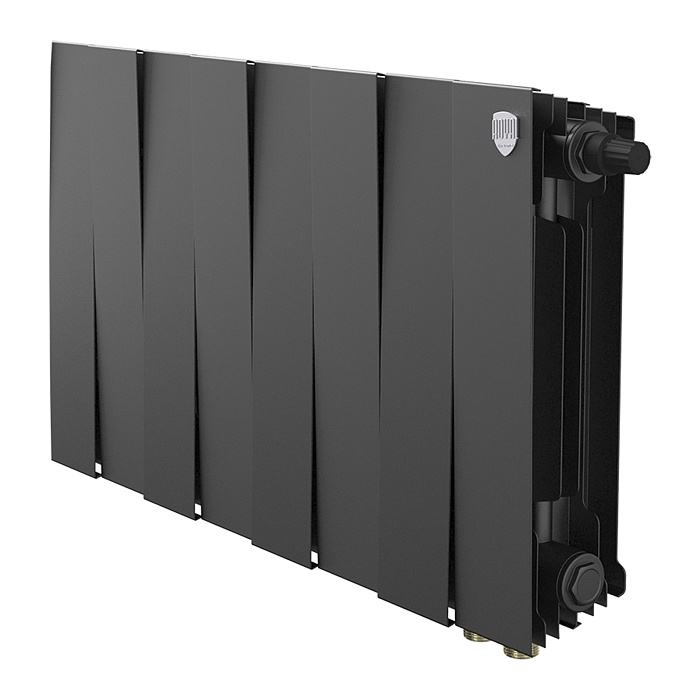 Royal Thermo PianoForte 300 Чёрный VR80 - 8 секц.