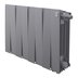 Радиатор биметаллический Royal Thermo PianoForte 300 Серебристый VR80 - 8 секц. — миниатюра 1
