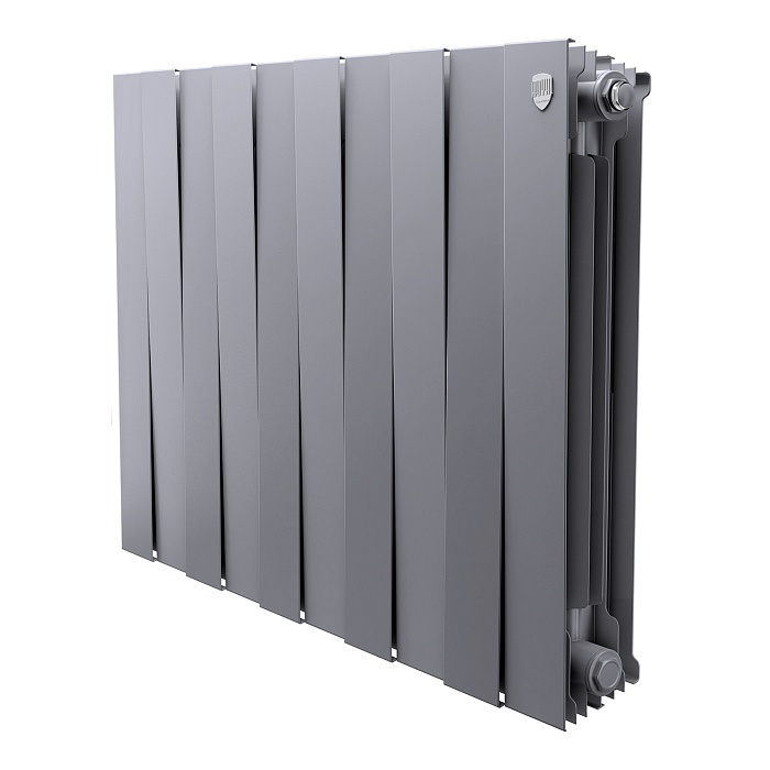 Royal Thermo PianoForte 500 Серебристый - 10 секц.