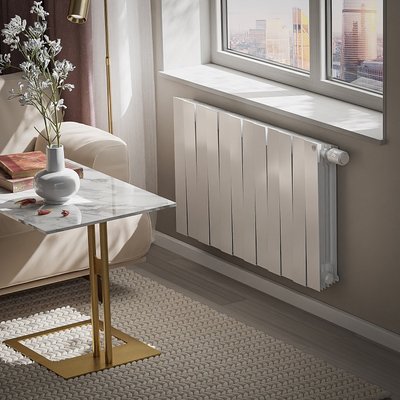 Радиатор биметаллический Royal Thermo PianoForte 500 Белый VR80 - 12 секц. — фото 4
