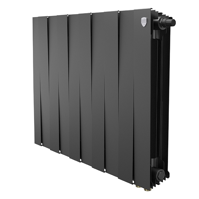 Royal Thermo PianoForte 500 Чёрный VR80 - 10 секц.