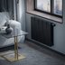 Радиатор биметаллический Royal Thermo PianoForte 500 Чёрный VR80 - 10 секц. — миниатюра 3