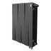 Радиатор биметаллический Royal Thermo PianoForte 500 Чёрный VR80 - 6 секц. — миниатюра 1