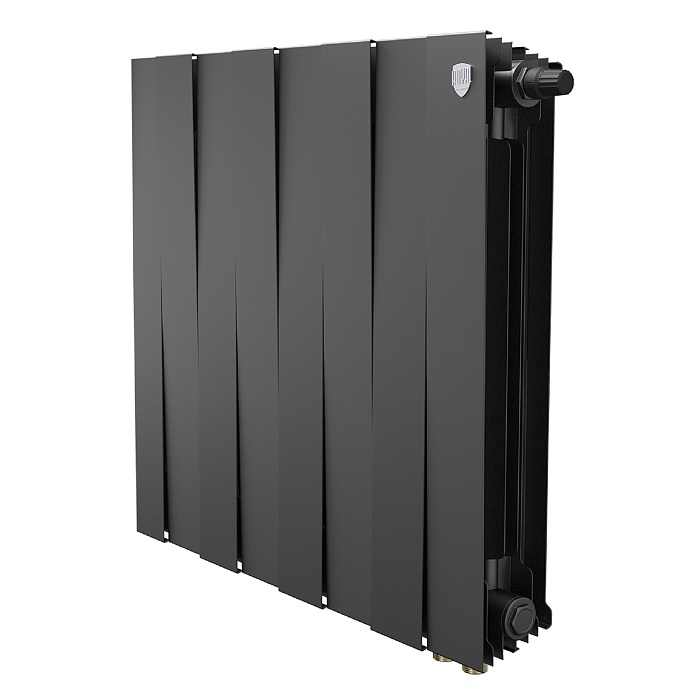 Royal Thermo PianoForte 500 Чёрный VR80 - 8 секц.