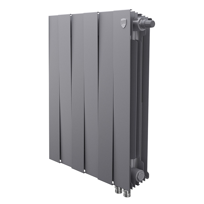 Royal Thermo PianoForte 500 Серебристый VR80 - 6 секц.