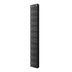 Радиатор биметаллический Royal Thermo PianoForte Tower 200 Noir Sable 22 черный — миниатюра 1