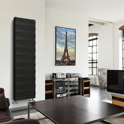 Радиатор биметаллический Royal Thermo PianoForte Tower 300 Noir Sable 22 черный — фото 5