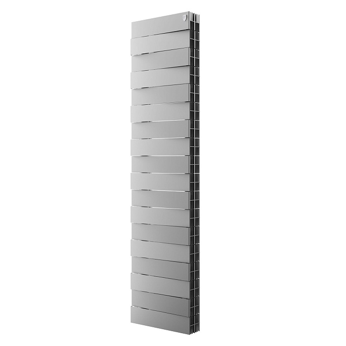 Royal Thermo PianoForte Tower 300 Silver Satin 18 серебряный