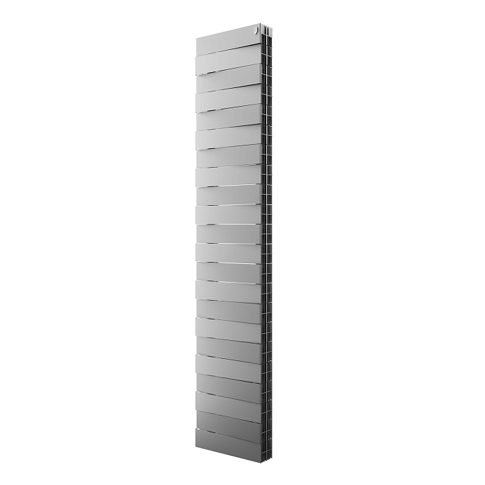 Royal Thermo PianoForte Tower 300 Silver Satin 22 серебряный