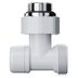 Запорная арматура Royal Thermo Узел нижнего подключения Design угловой 1/2"х3/4" EK (белый) — миниатюра 4