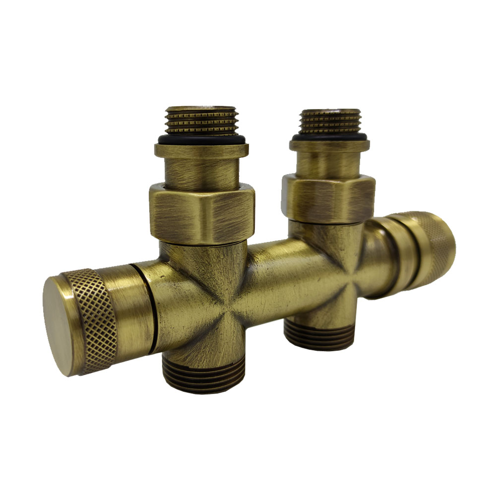 SR Rubinetterie Узел нижнего подключения прямой Tondera 1/2"х3/4"Е Бронза 0682-1500Z0E0