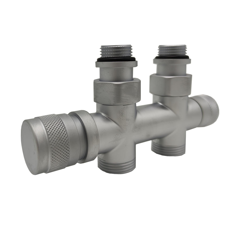 SR Rubinetterie Узел нижнего подключения прямой Tondera 1/2"х3/4"Е Хром матовый 0682-1500CSE0