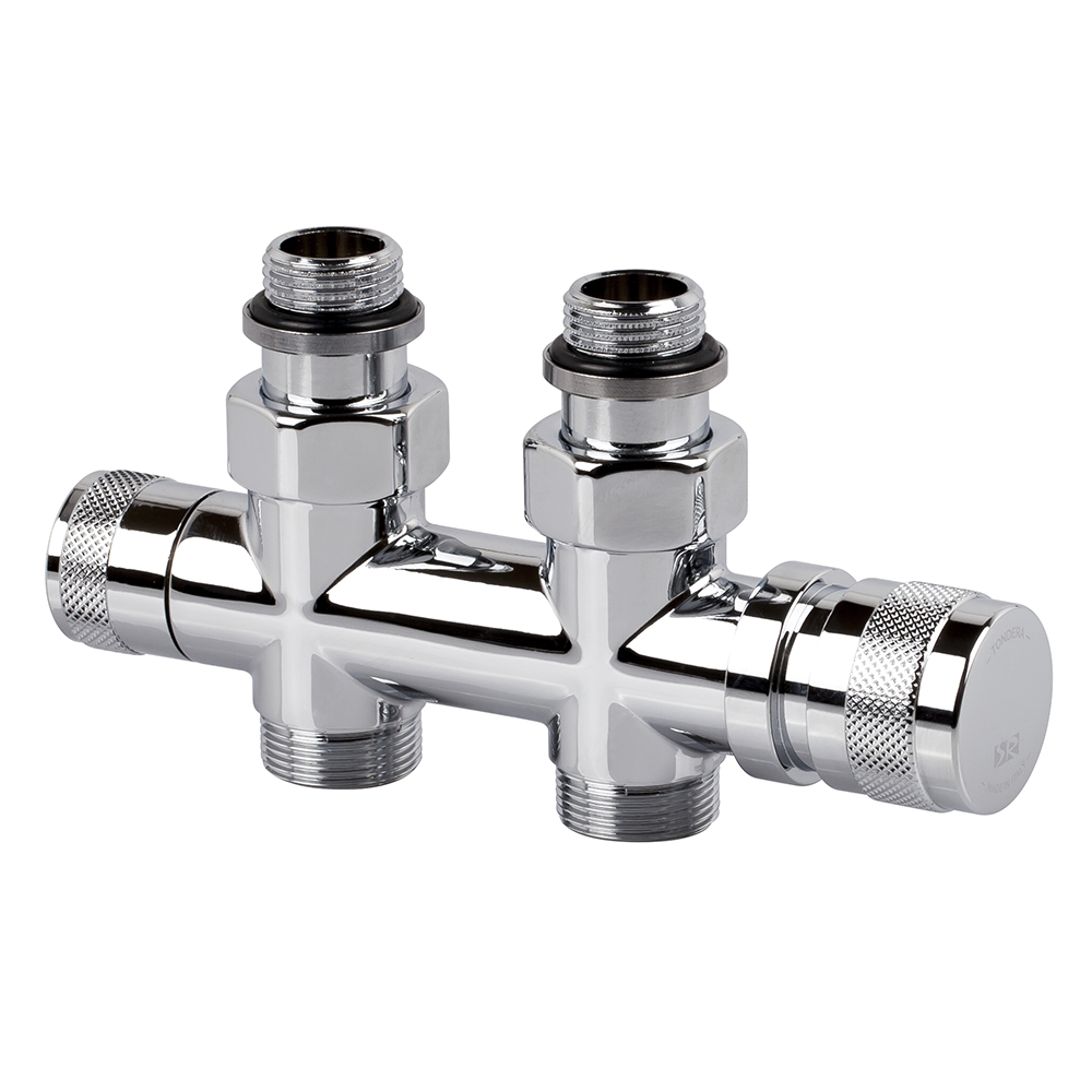 SR Rubinetterie Узел нижнего подключения прямой Tondera 1/2"х3/4"Е Хром 0682-1500C0E0