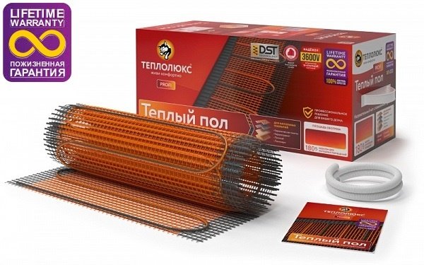 Теплый пол Теплолюкс ProfiMat 1080 Вт/6,0 кв.м — фото 1