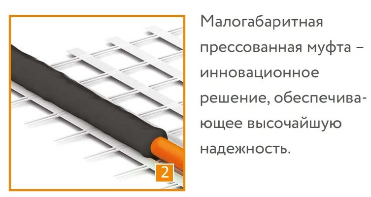 Теплый пол Теплолюкс ProfiMat 1080 Вт/6,0 кв.м — фото 4