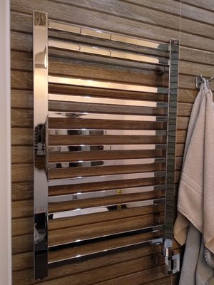 Полотенцесушитель электрический Terma Bone 760-500 белый — фото 3