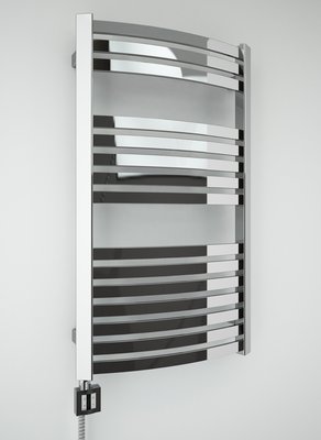 Полотенцесушитель электрический Terma Dexter 860-400 хром — фото 1