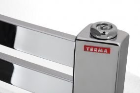Полотенцесушитель электрический Terma Dexter 860-500 хром — фото 8