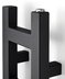 Полотенцесушитель электрический Terma Easy 1280-200 Metallic Black — миниатюра 7