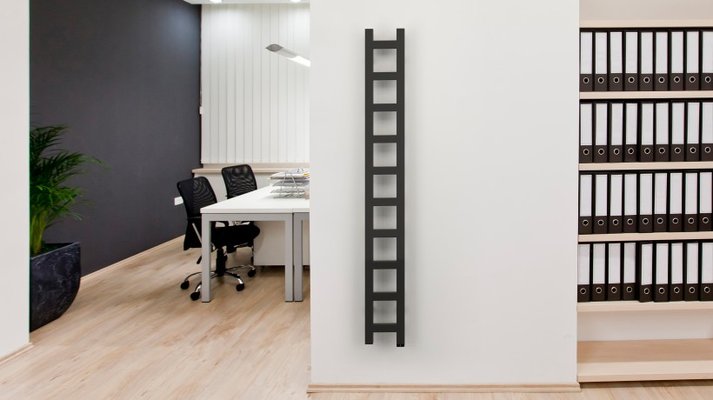 Полотенцесушитель электрический Terma Easy 1280-200 Metallic Black — фото 8