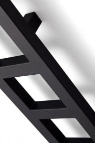 Полотенцесушитель электрический Terma Easy 1280-200 Metallic Black — фото 5
