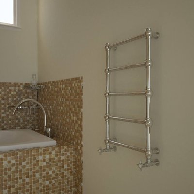 Полотенцесушитель электрический Terma Retro 800-504 хром — фото 4