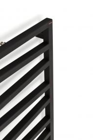 Полотенцесушитель электрический Terma Zigzag 1070-500 Metallic Black — фото 3