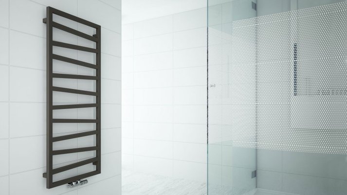Полотенцесушитель электрический Terma Zigzag 1070-500 белый — фото 7