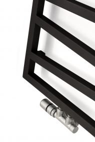 Полотенцесушитель электрический Terma Zigzag 1310-500 Metallic Black — фото 6