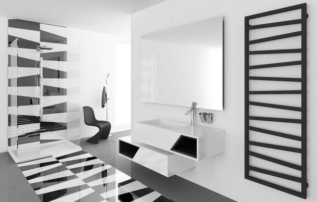 Полотенцесушитель электрический Terma Zigzag 1310-500 белый — фото 5