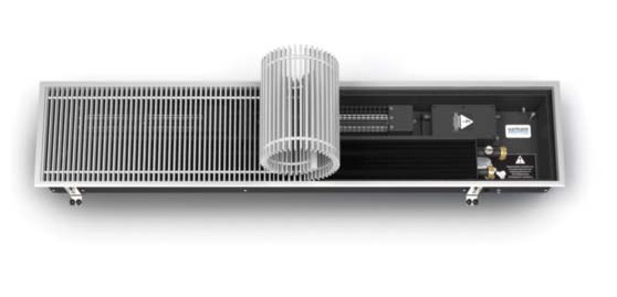 Varmann Qtherm Q 230.75.1750 (решетка анодированная серебристая)