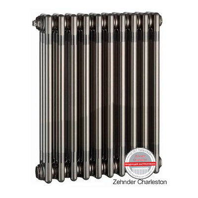 Радиатор стальной трубчатый Zehnder Charleston 3057/10 секции 1270 TL 0325 боковое подключение — фото 1