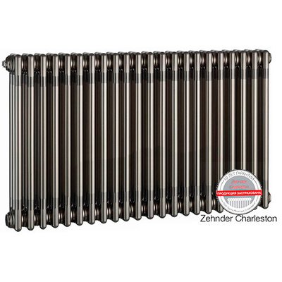 Радиатор стальной трубчатый Zehnder Charleston 3057/22 секции 1270 TL 0325 боковое подключение — фото 1