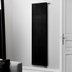 Радиатор стальной трубчатый Zehnder Charleston Completto 2180/12 секции V001 черный нижнее подключение — миниатюра 2