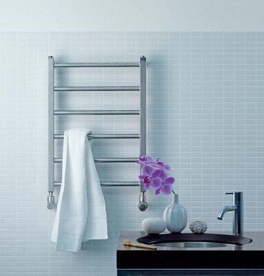 Полотенцесушитель водяной Zehnder Stalox STXI 080-045 хром — фото 1